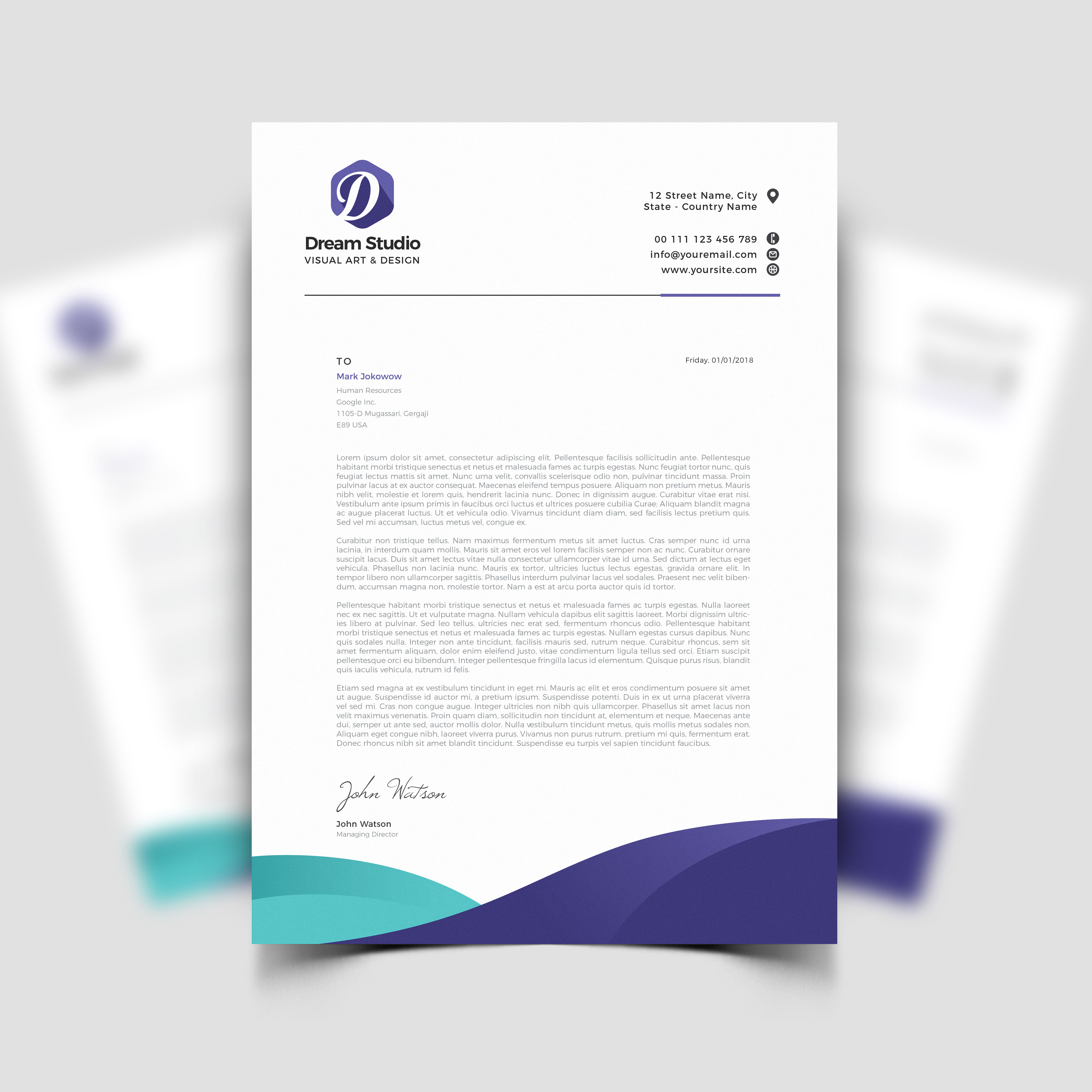 Papel timbrado em impressão gráfica profissional