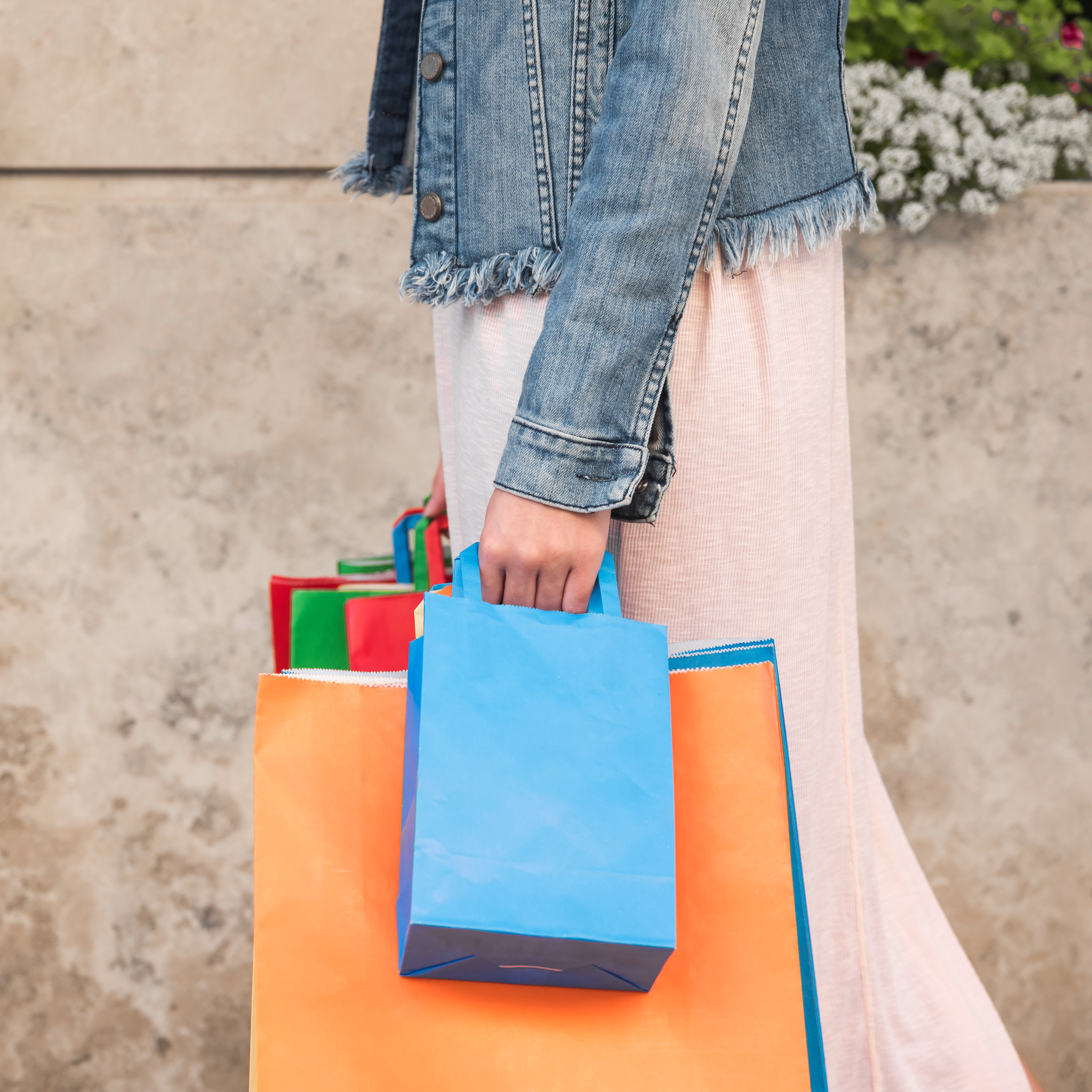 Sacolas personalizadas produzidas em gráfica offset