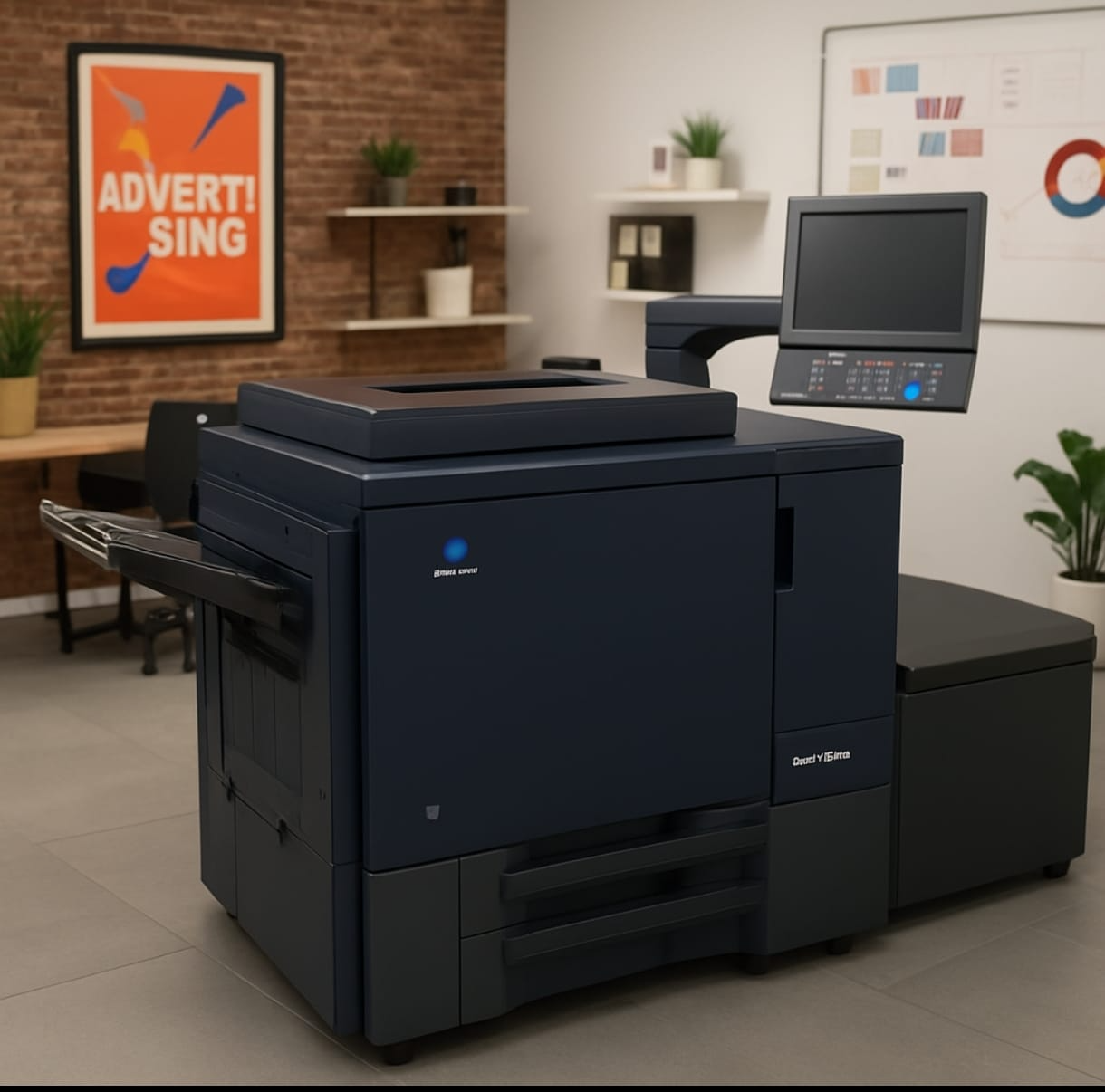 Máquina de impressão gráfica offset da Drucken Brasil em São Paulo